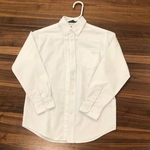 White Nautica Dress Shirt Size 12